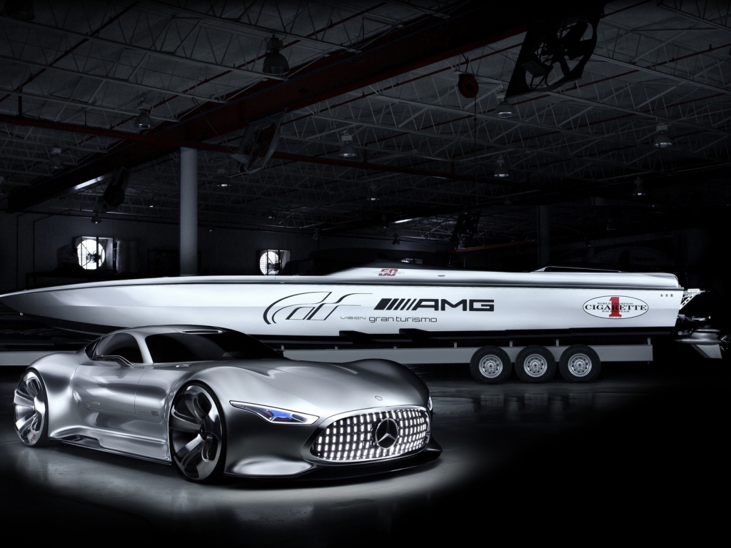 Mercedes-Benz AMG Vision Gran Turismo for 1024 x 768 resolution