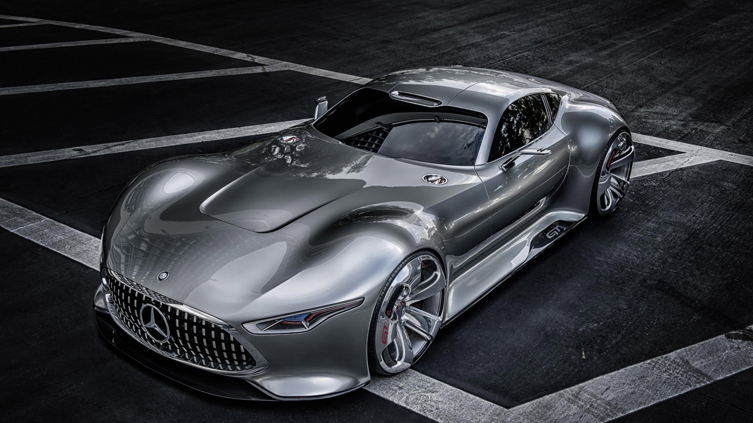Mercedes Benz AMG Vision Gran Turismo for 1536 x 864 HDTV resolution