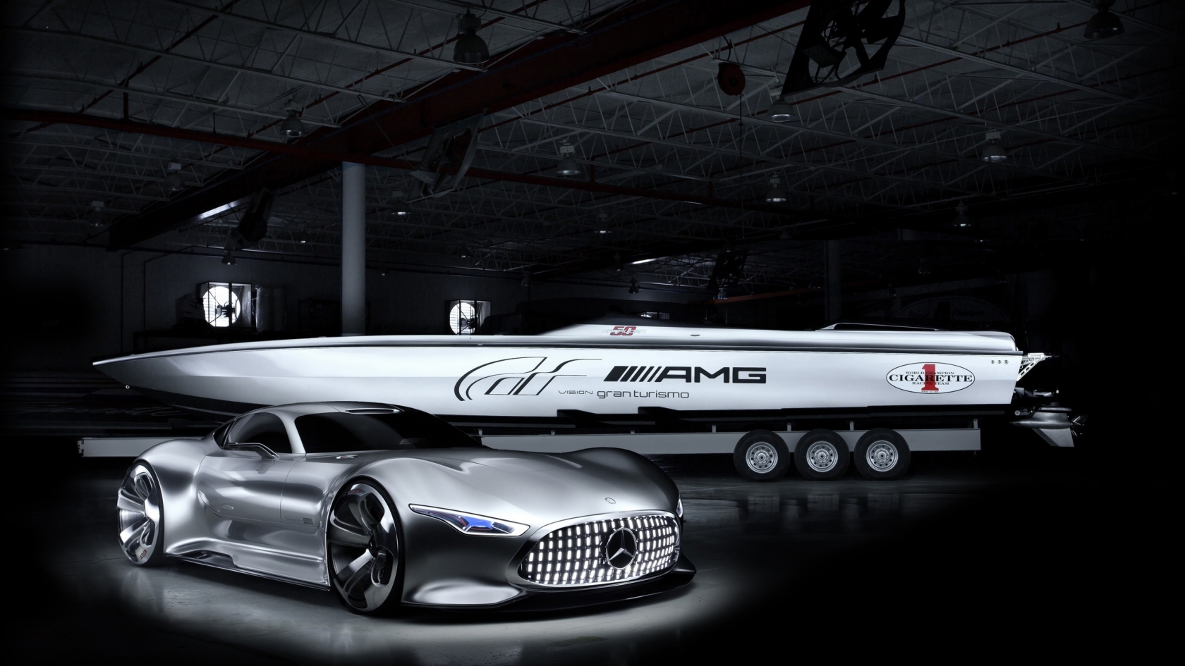 Mercedes-Benz AMG Vision Gran Turismo for 1680 x 945 HDTV resolution