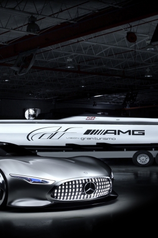 Mercedes-Benz AMG Vision Gran Turismo for 320 x 480 iPhone resolution