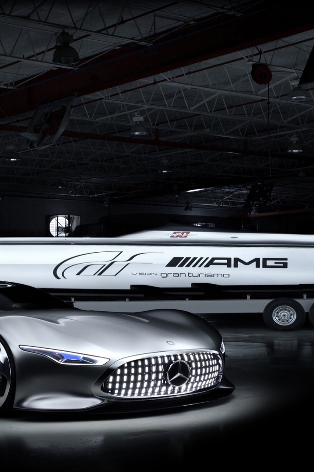 Mercedes-Benz AMG Vision Gran Turismo for 640 x 960 iPhone 4 resolution