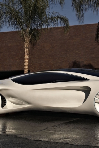 Mercedes Benz BIOME Concept Car  for 320 x 480 iPhone resolution