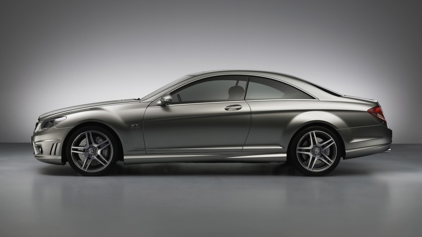 Mercedes Benz CL65 AMG 2008 for 1366 x 768 HDTV resolution