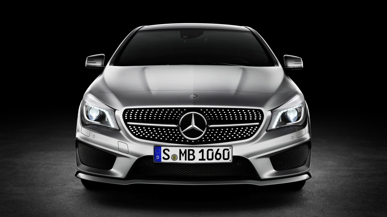 Mercedes Benz CLA Class Studio for 1280 x 720 HDTV 720p resolution