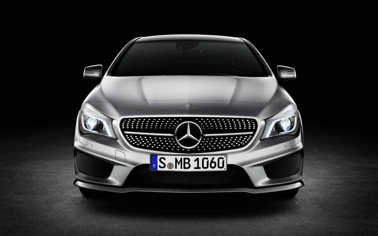 Mercedes Benz CLA Class Studio for 1280 x 800 widescreen resolution