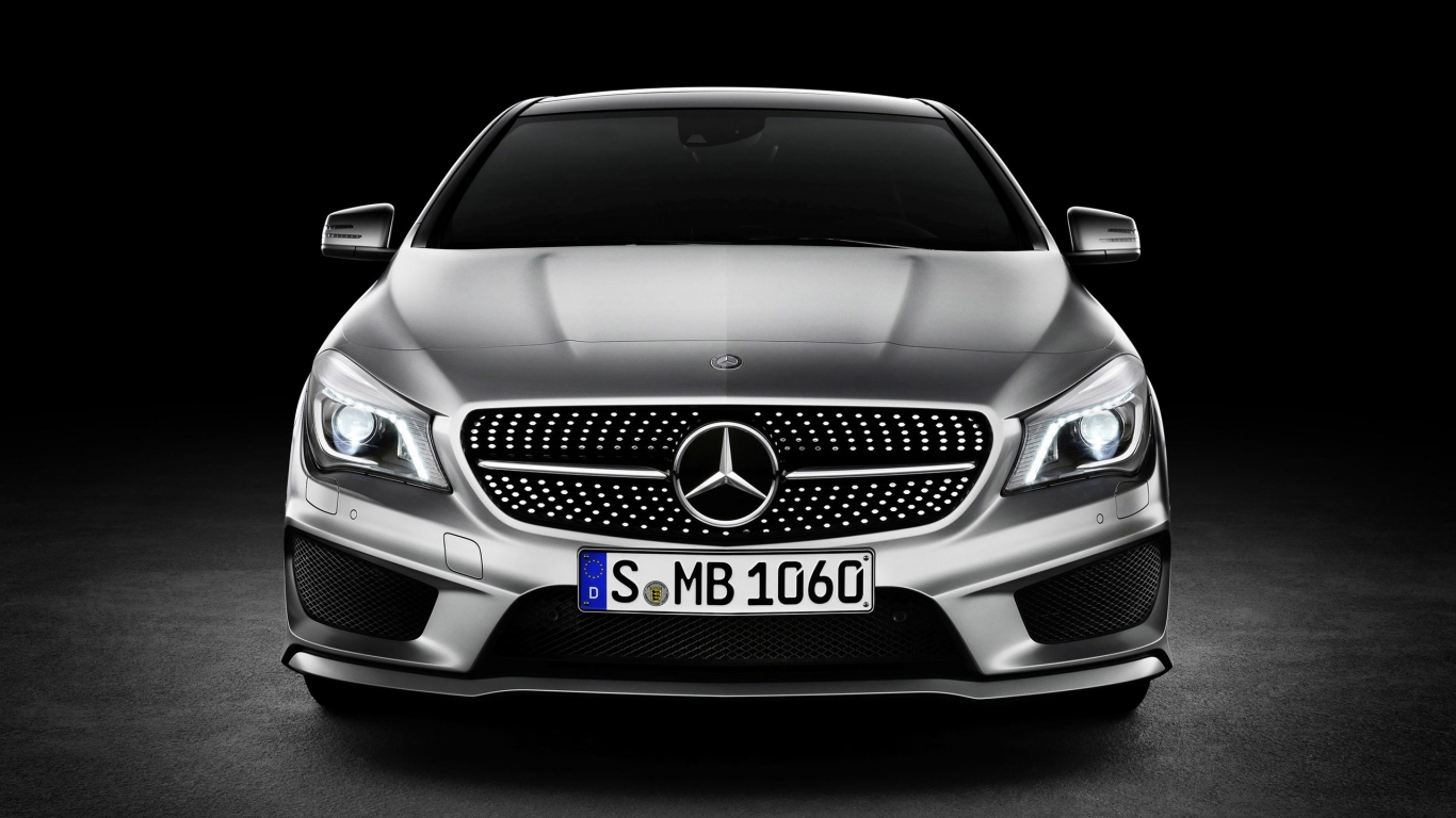 Mercedes Benz CLA Class Studio for 1366 x 768 HDTV resolution