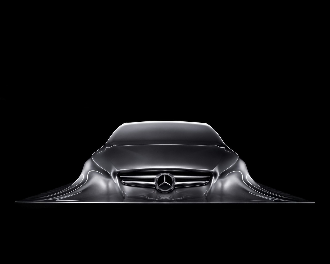 Mercedes-Benz Design Sculpture for 1280 x 1024 resolution