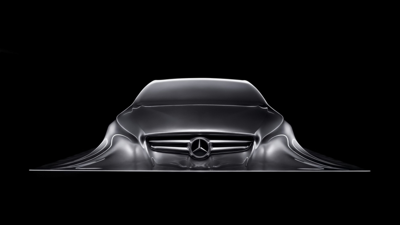 Mercedes-Benz Design Sculpture for 1280 x 720 HDTV 720p resolution