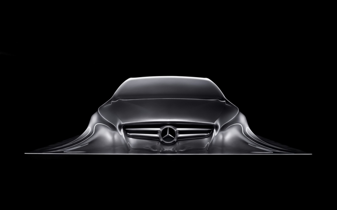 Mercedes-Benz Design Sculpture for 1280 x 800 widescreen resolution