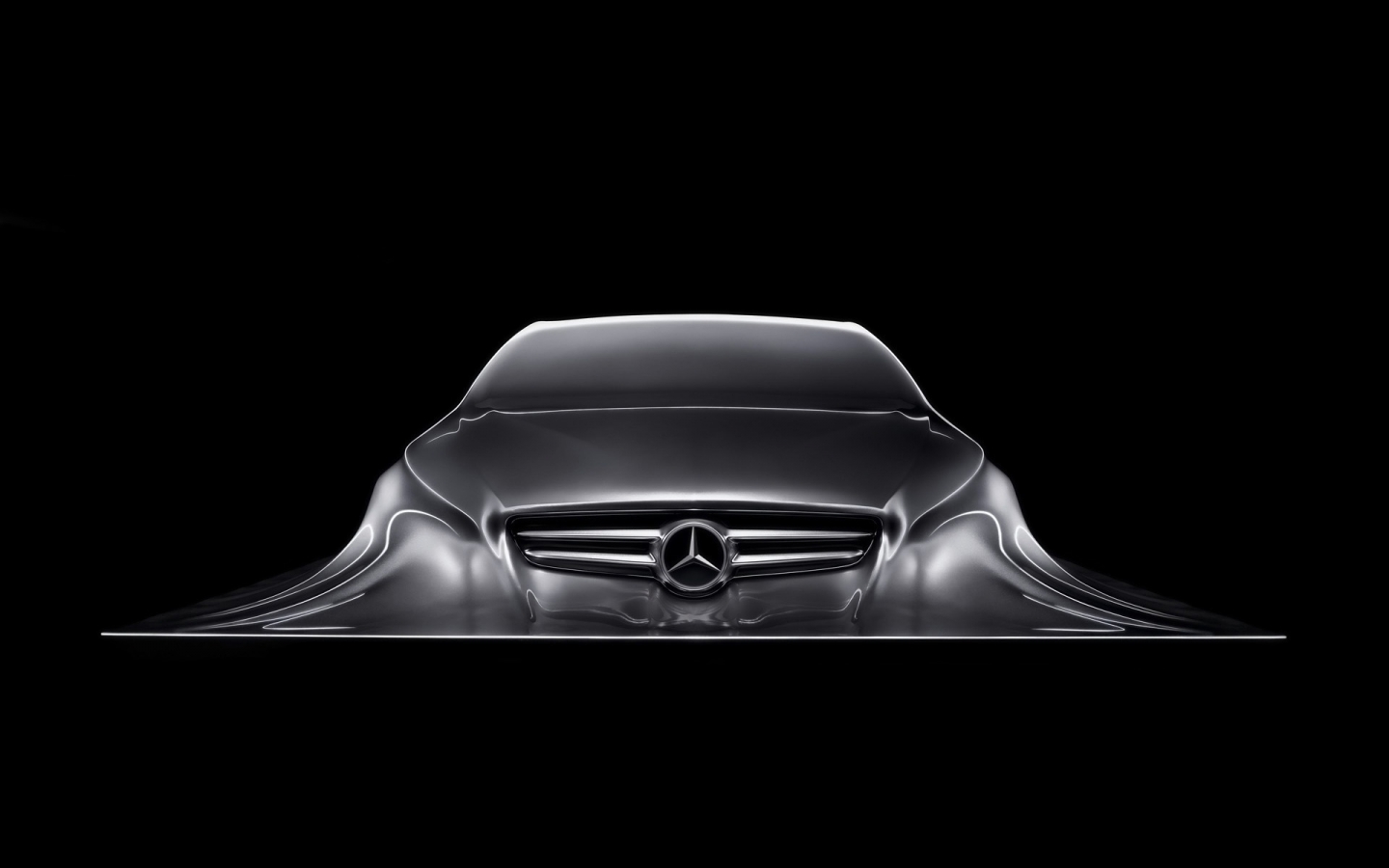 Mercedes-Benz Design Sculpture for 1440 x 900 widescreen resolution