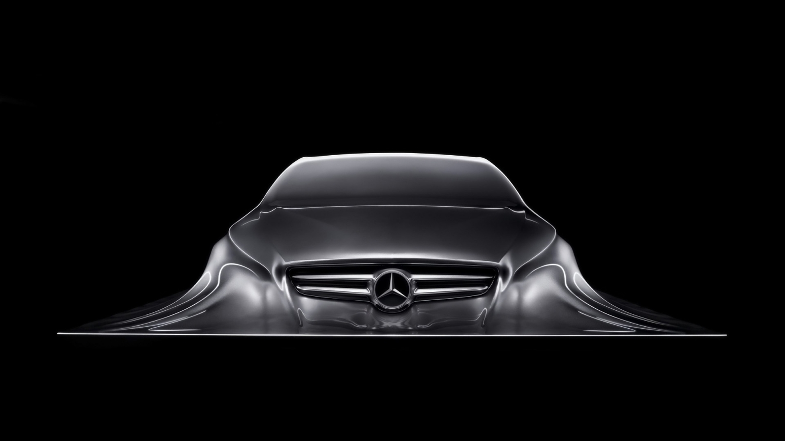 Mercedes-Benz Design Sculpture for 1536 x 864 HDTV resolution
