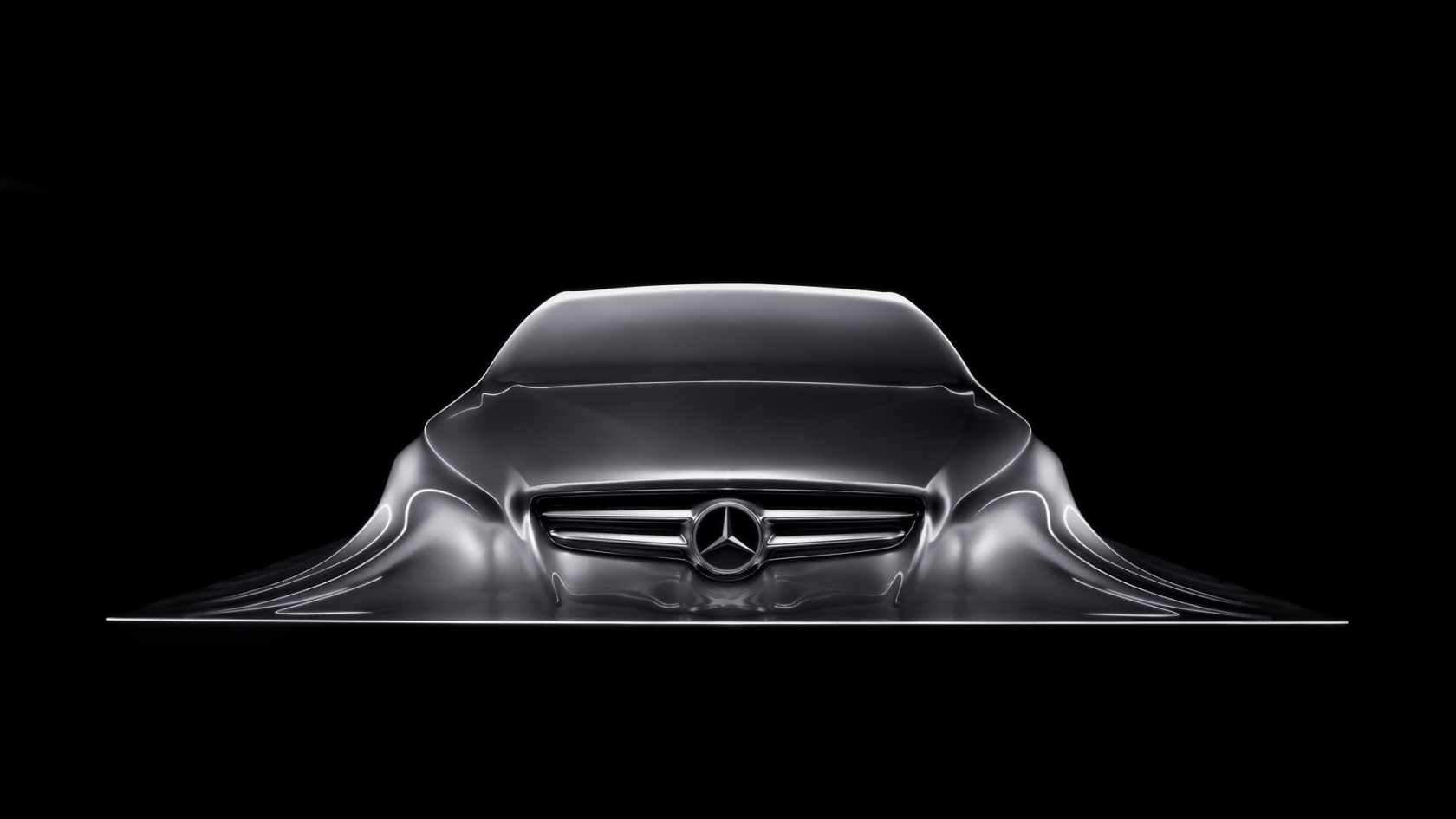 Mercedes-Benz Design Sculpture for 1680 x 945 HDTV resolution