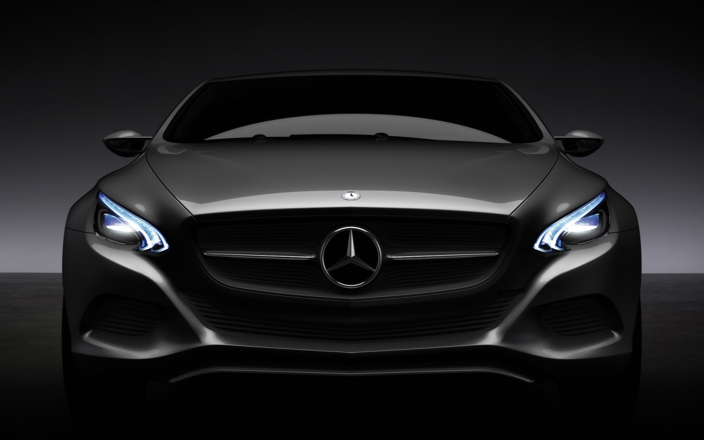Mercedes-Benz F 800 Front Lights for 1440 x 900 widescreen resolution
