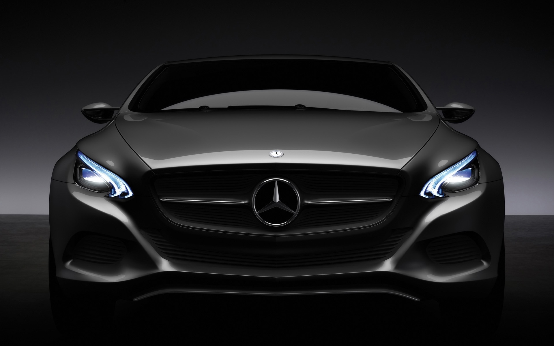 Mercedes-Benz F 800 Front Lights for 1920 x 1200 widescreen resolution