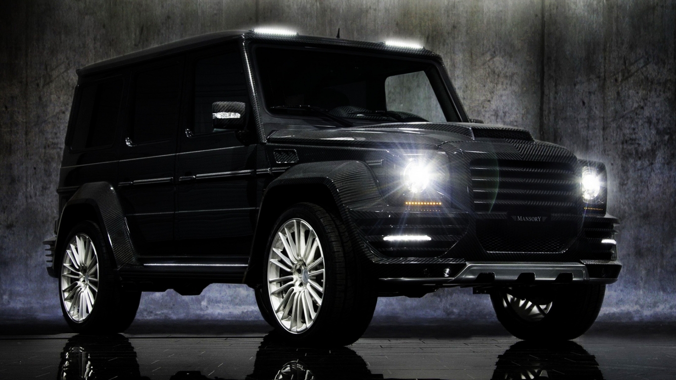 Mercedes Benz G Couture for 1366 x 768 HDTV resolution