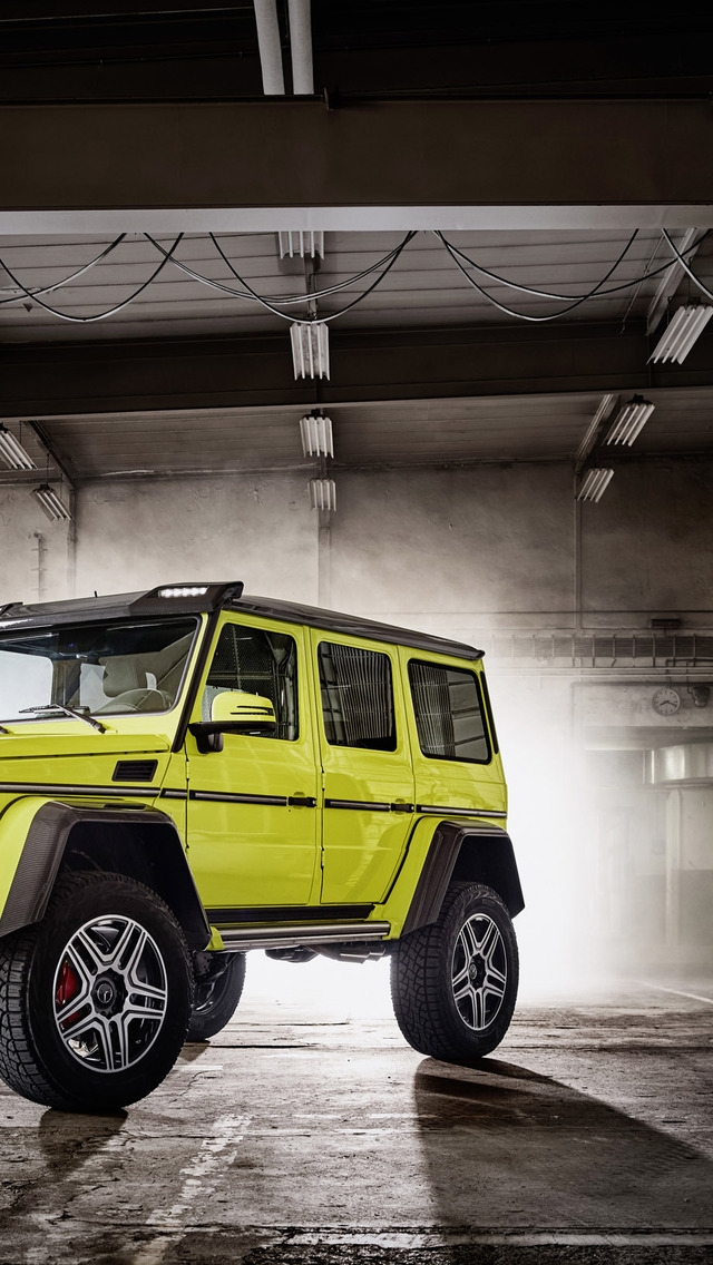 Mercedes Benz G500 2015 for 640 x 1136 iPhone 5 resolution
