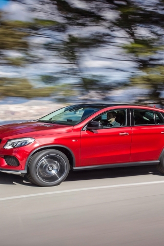 Mercedes Benz GLE Coupe for 320 x 480 iPhone resolution
