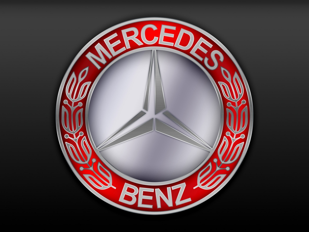 Mercedes Benz Logo for 1024 x 768 resolution