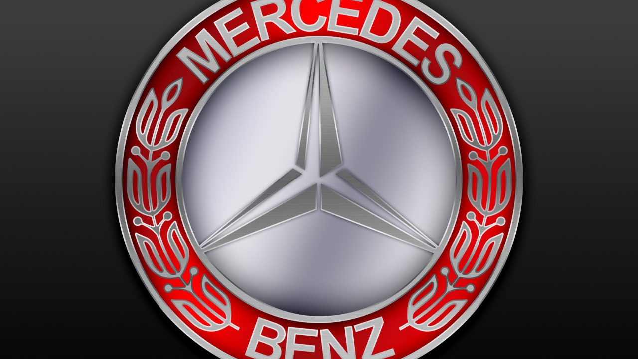 Mercedes Benz Logo for 1280 x 720 HDTV 720p resolution