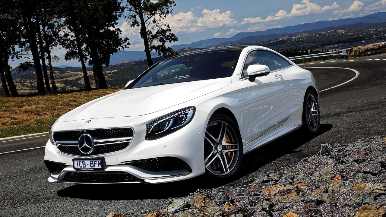 Mercedes Benz S63 AMG for 1280 x 720 HDTV 720p resolution