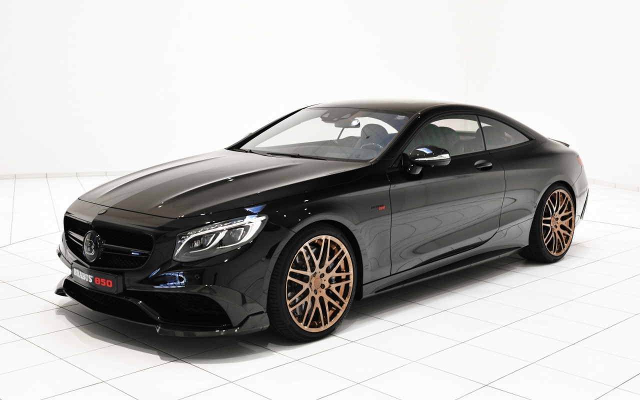Mercedes Benz S63 AMG Brabus for 1280 x 800 widescreen resolution