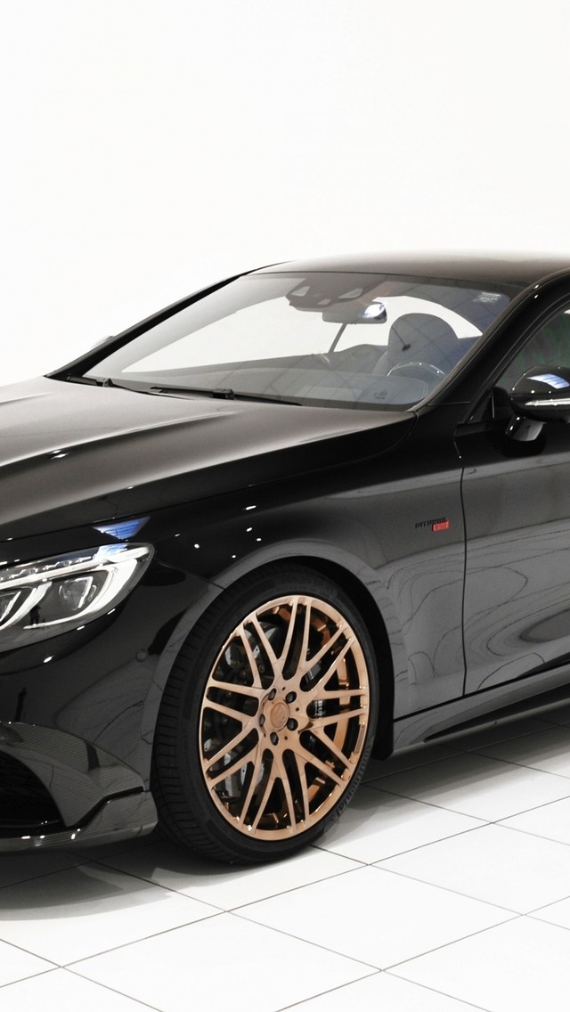 Mercedes Benz S63 AMG Brabus for 640 x 1136 iPhone 5 resolution