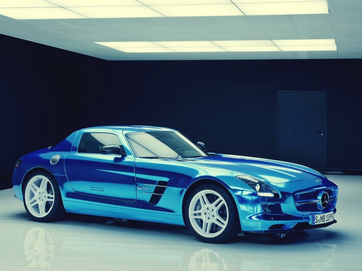Mercedes-Benz SLS Electric Drive for 1152 x 864 resolution