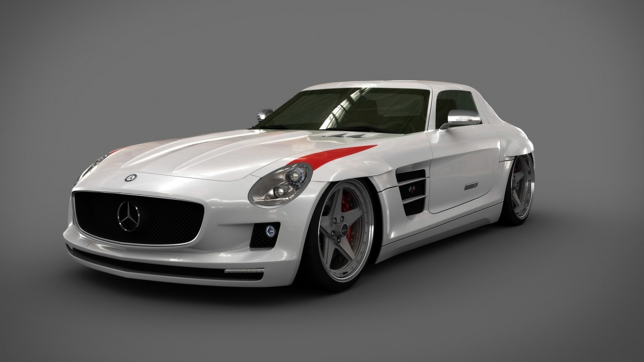 Mercedes-Benz SLS Panamericana 2010 for 1280 x 720 HDTV 720p resolution