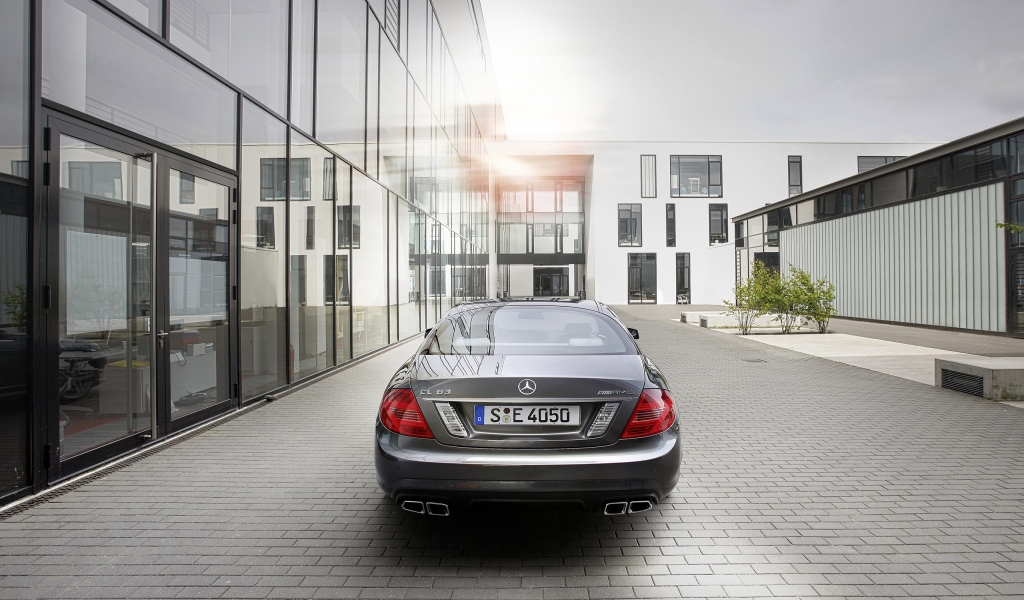 Mercedes CL63 AMG 2011 Rear for 1024 x 600 widescreen resolution