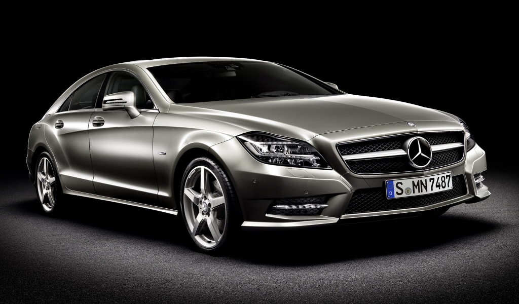Mercedes CLS 2010 for 1024 x 600 widescreen resolution