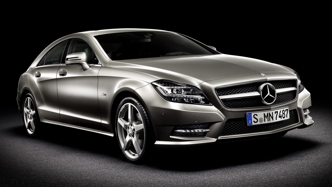 Mercedes CLS 2010 for 1280 x 720 HDTV 720p resolution