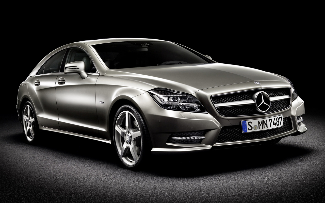 Mercedes CLS 2010 for 1280 x 800 widescreen resolution