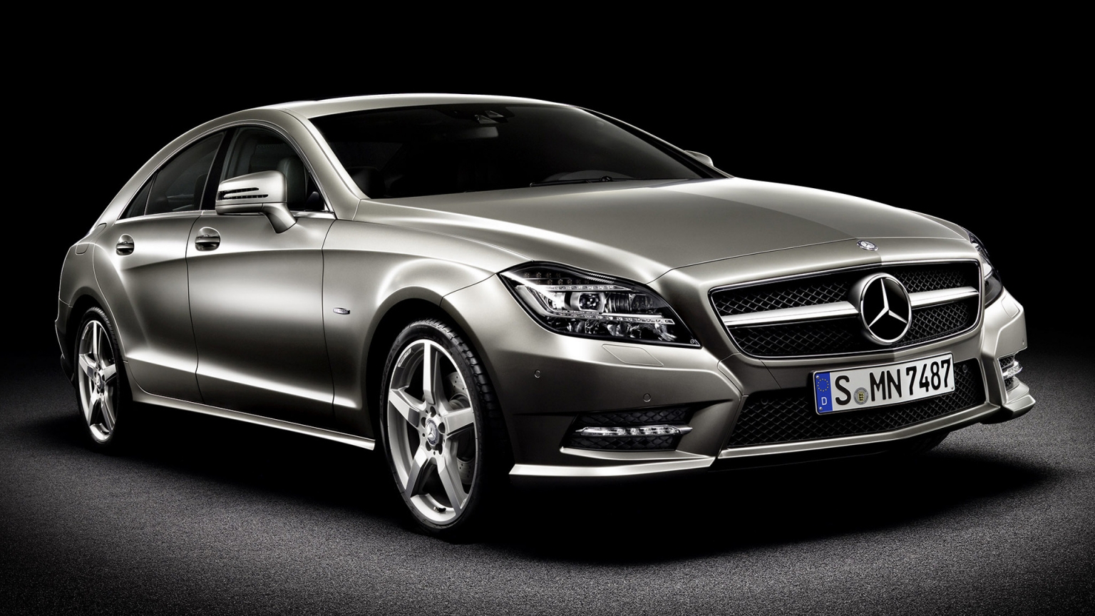 Mercedes CLS 2010 for 1536 x 864 HDTV resolution
