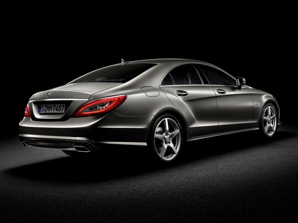 Mercedes CLS 2010 Rear for 1024 x 768 resolution