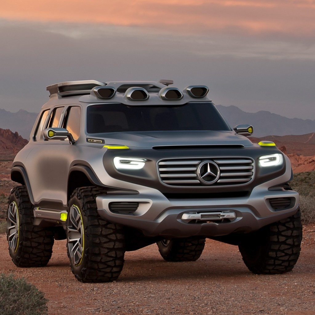 Mercedes Ener G Force for 1024 x 1024 iPad resolution