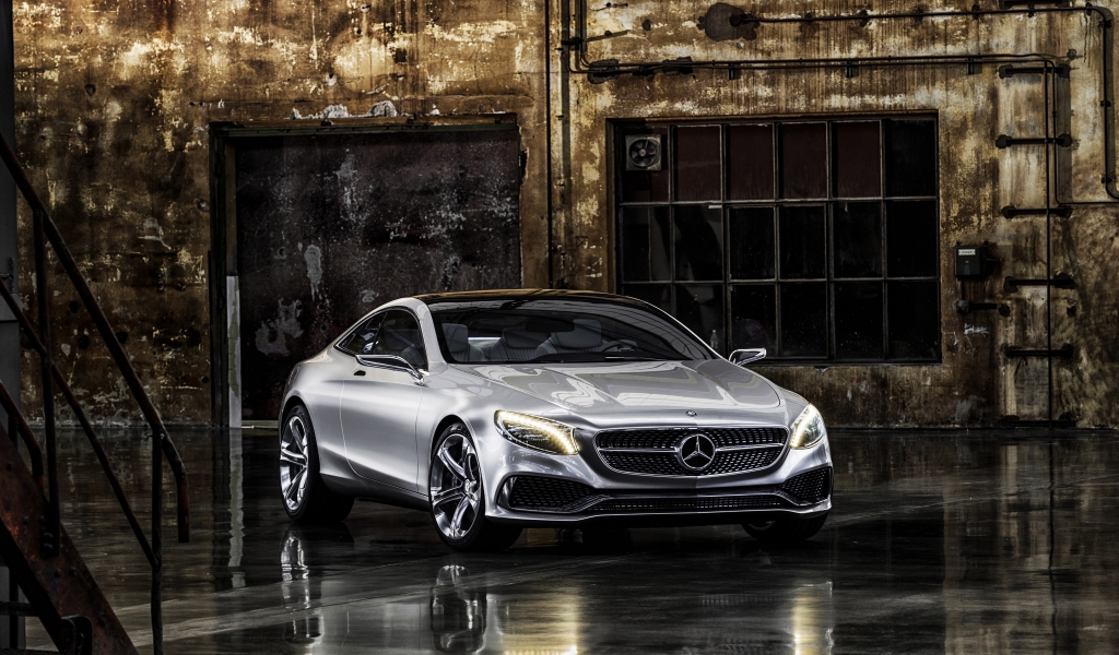 Mercedes S Concept for 1024 x 600 widescreen resolution