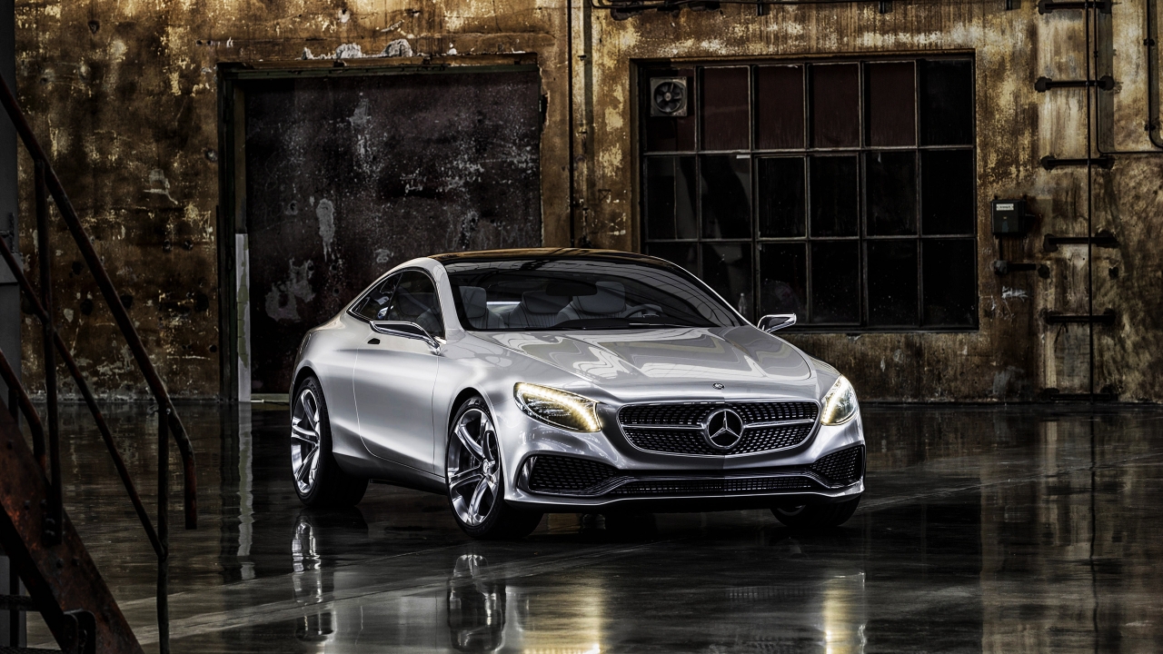 Mercedes S Concept for 1280 x 720 HDTV 720p resolution