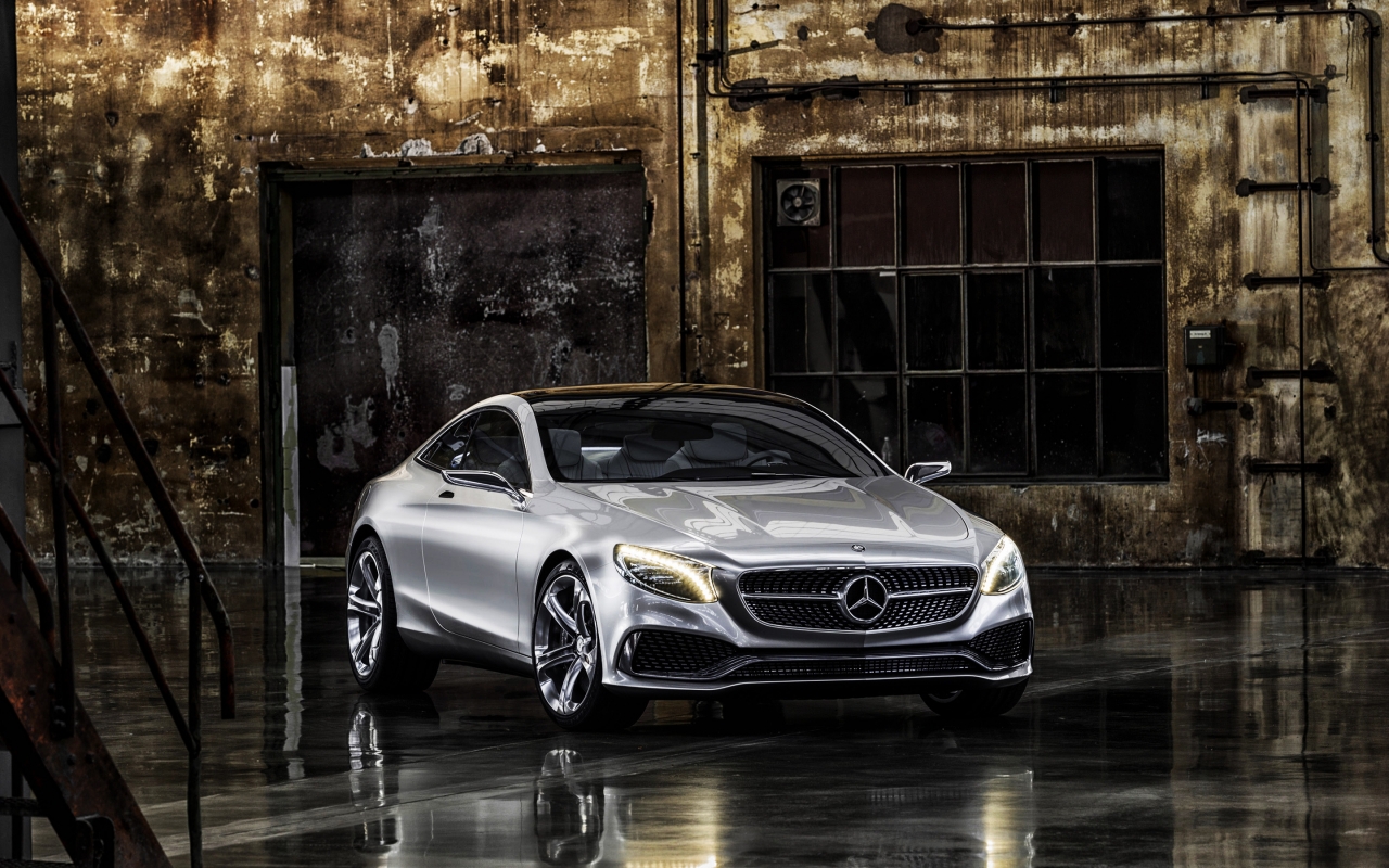 Mercedes S Concept for 1280 x 800 widescreen resolution