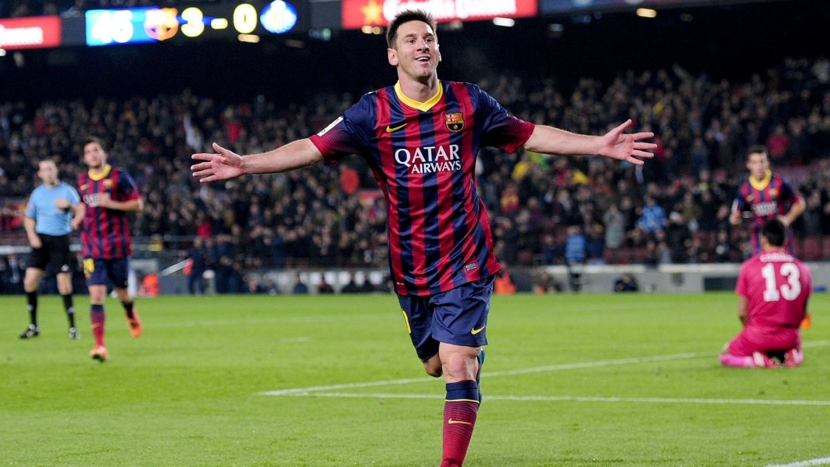 Messi Copa del Rey for 1680 x 945 HDTV resolution