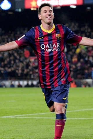 Messi Copa del Rey for 320 x 480 iPhone resolution