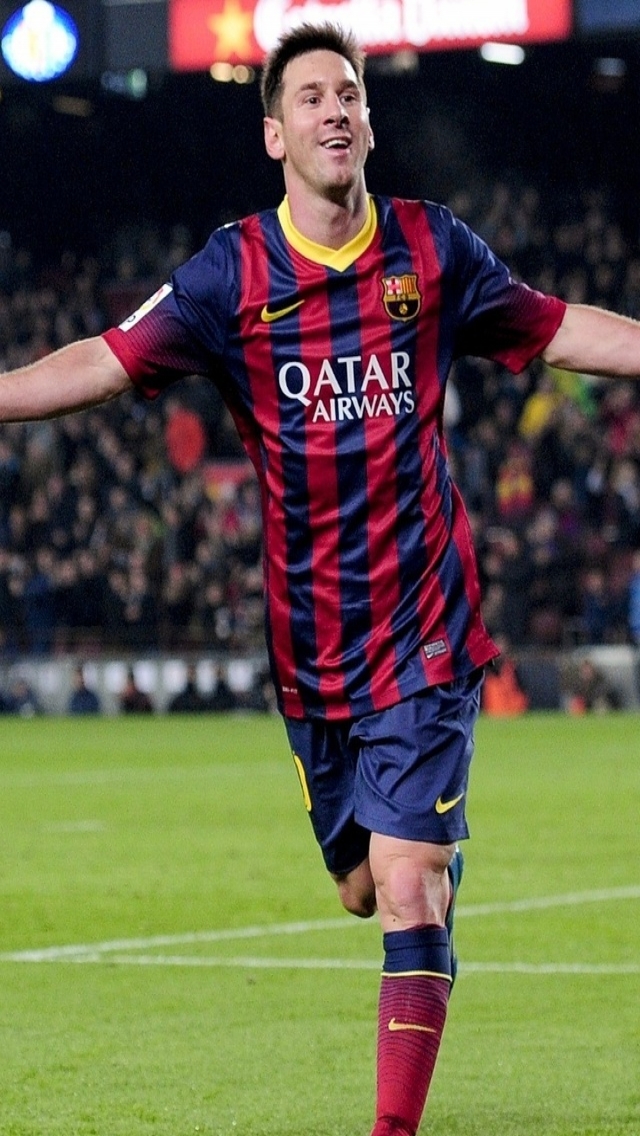 Messi Copa del Rey for 640 x 1136 iPhone 5 resolution