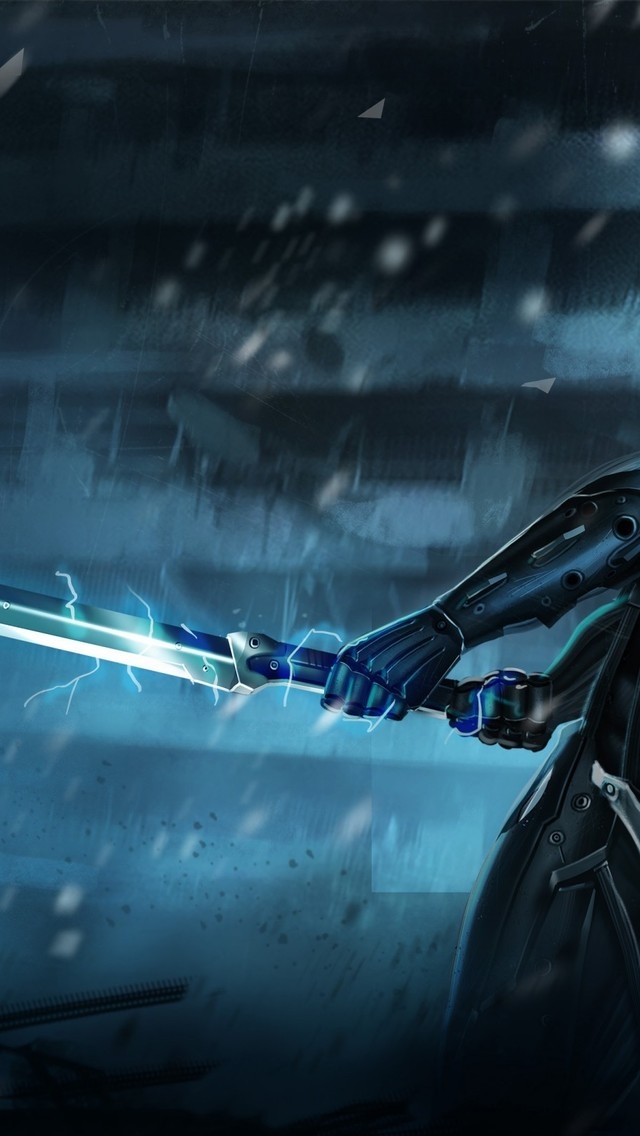 Metal Gear Rising for 640 x 1136 iPhone 5 resolution