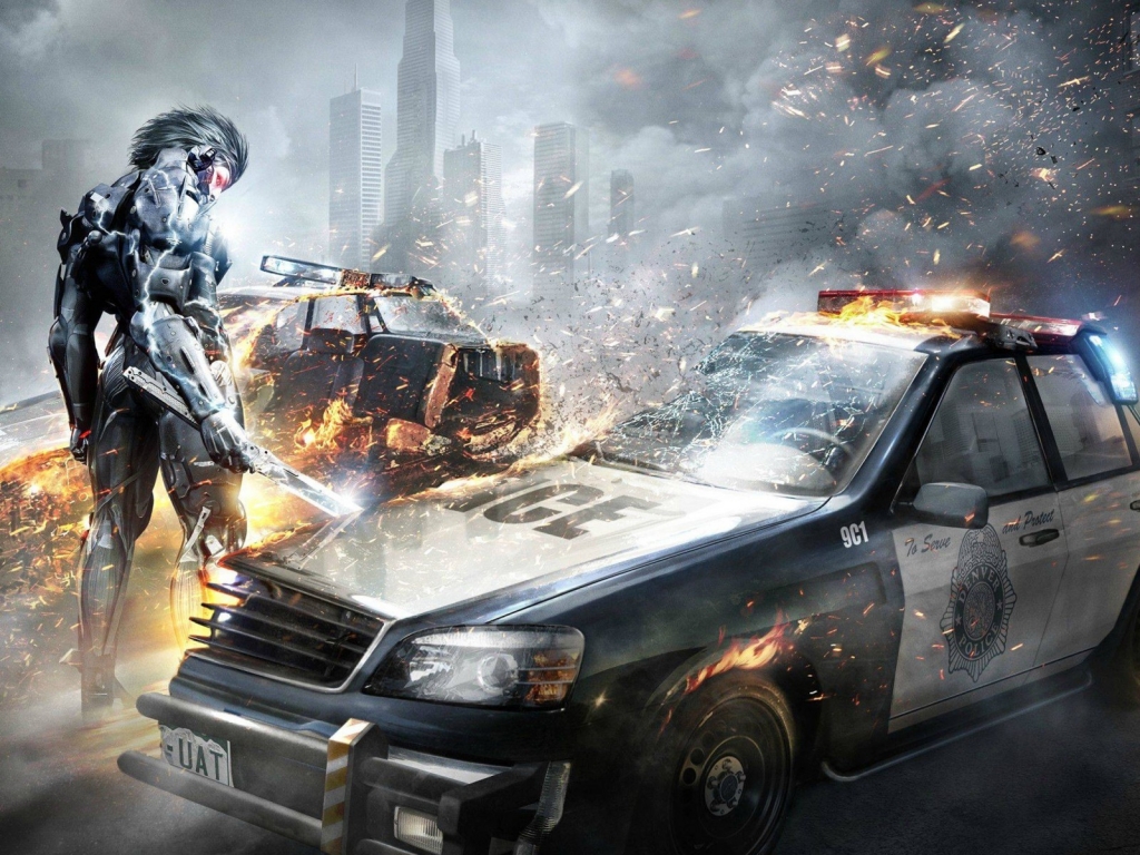 Metal Gear Rising Revengeance Poster for 1024 x 768 resolution