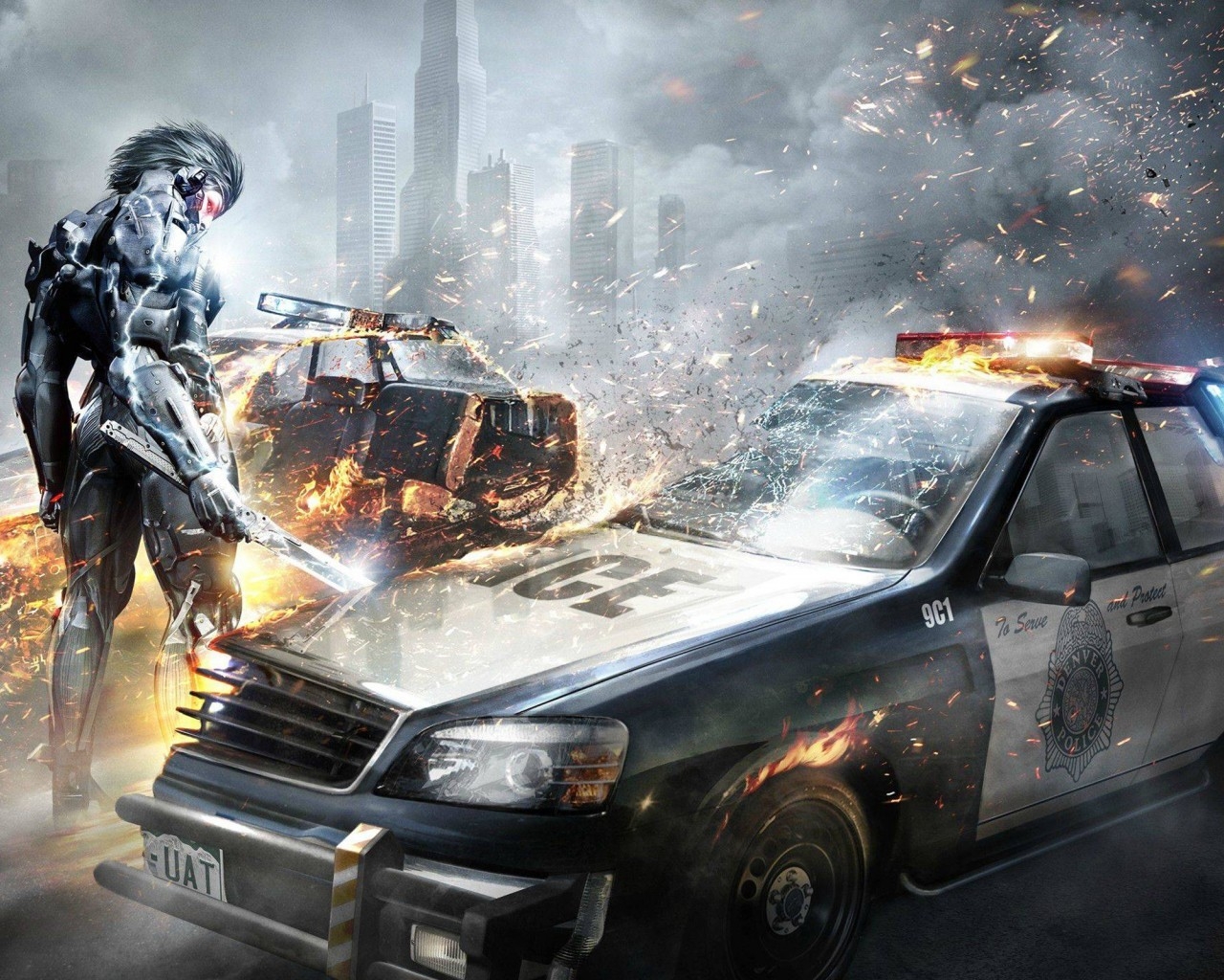 Metal Gear Rising Revengeance Poster for 1280 x 1024 resolution