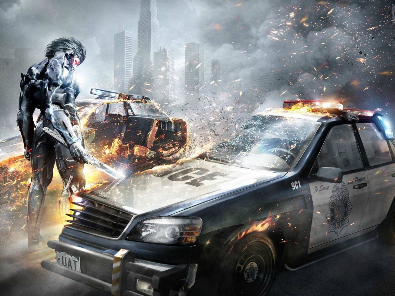 Metal Gear Rising Revengeance Poster for 1280 x 960 resolution