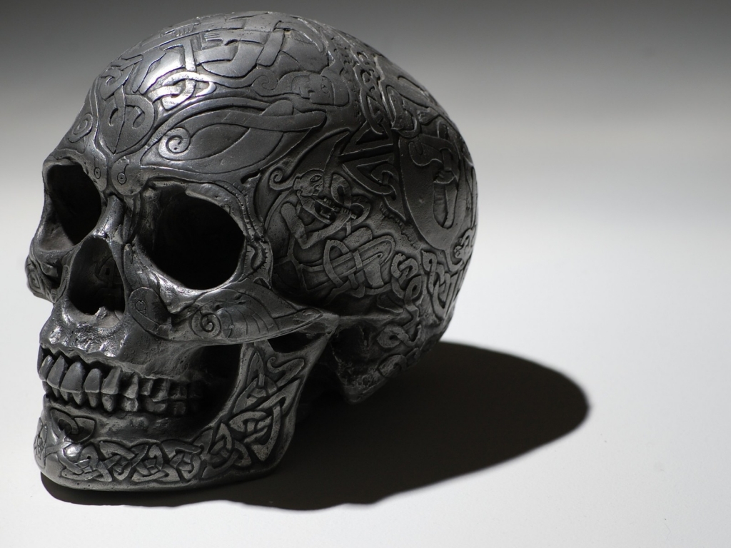 Metal Skull for 1024 x 768 resolution
