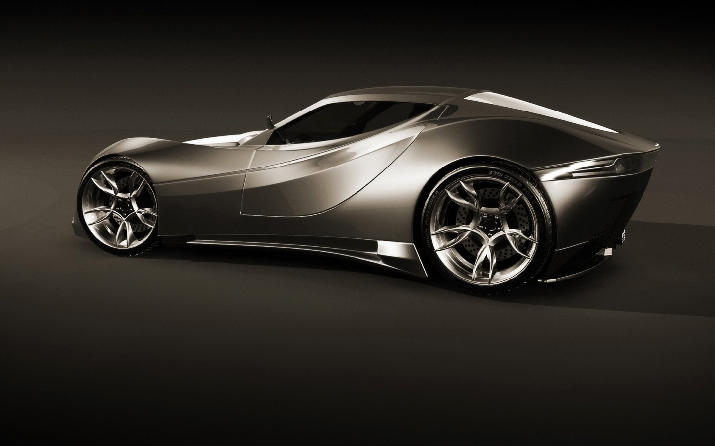 Metalic Concept Car for 1440 x 900 widescreen resolution