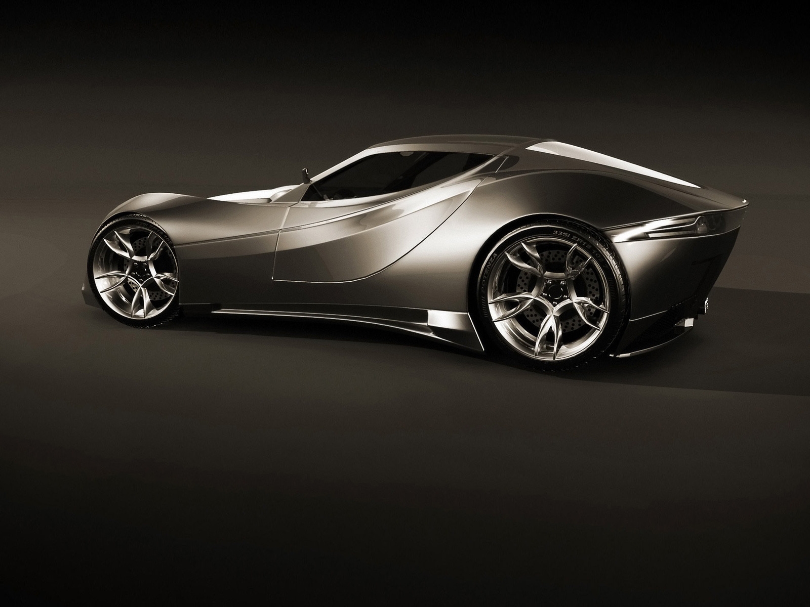 Metalic Concept Car for 1600 x 1200 resolution