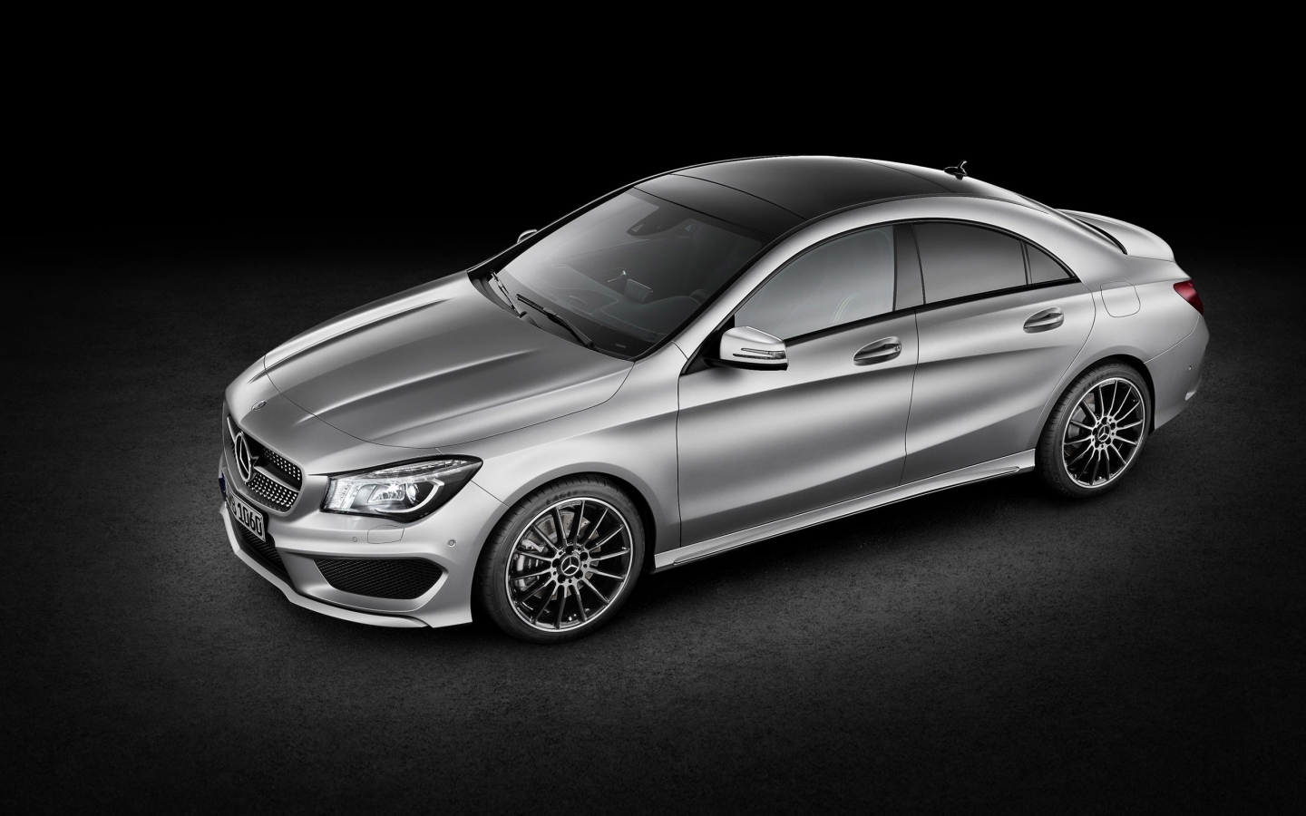 Metallic Mercedes Benz CLA for 1440 x 900 widescreen resolution