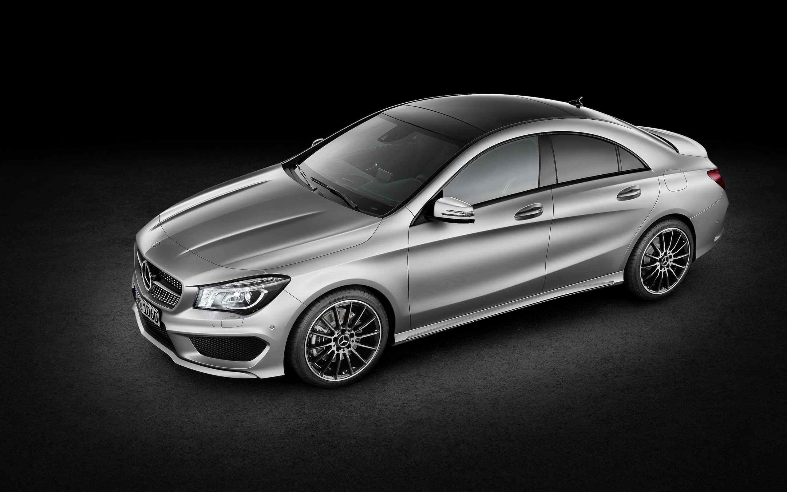 Metallic Mercedes Benz CLA for 2560 x 1600 widescreen resolution